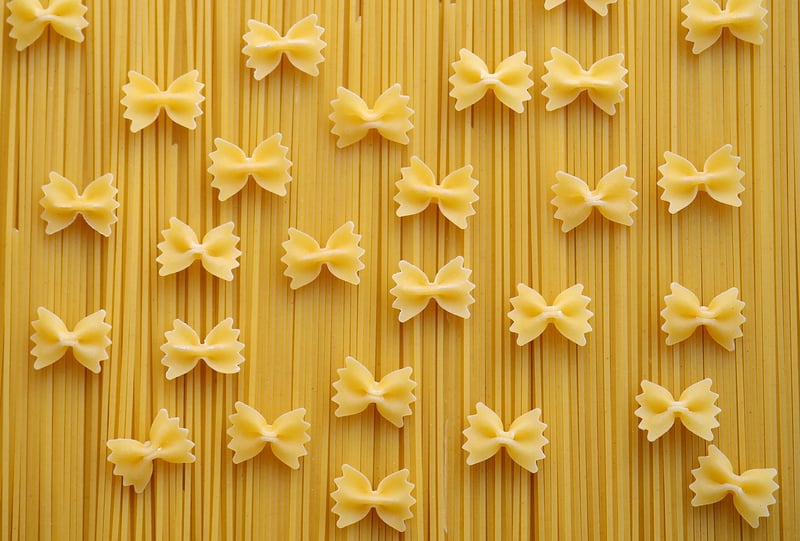 Pasta making in Italy